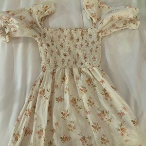 Reformation flower dress; size S